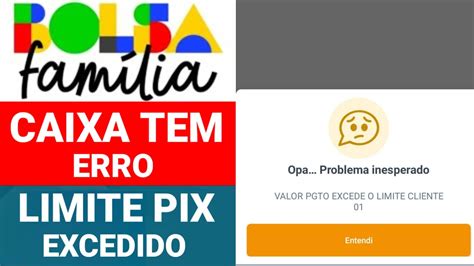 valor pagamento excede limite cliente 01 - como aumentar limite de pix